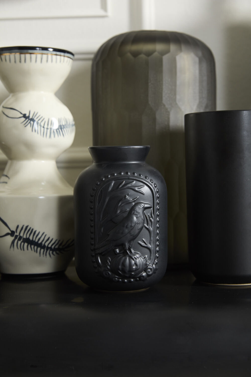 Black Magic Vase 4.5"x 4"x 6.5"