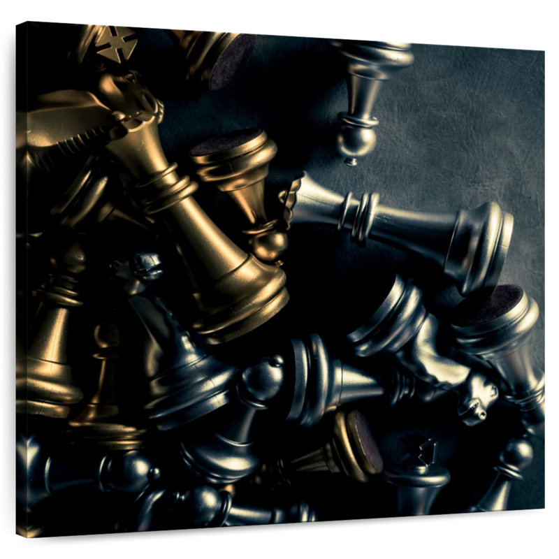 Jeu d'échecs Senne, H 10 po x l 10 po