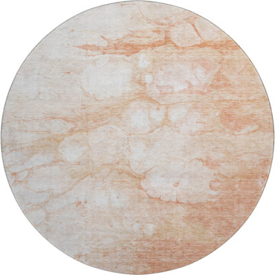 Premium Machine Washable Prisco Coral Rug