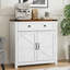 Buffet 30 po avec tiroir ajustable Farmhouse-129448418