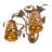 Acorn Armed Sconce
