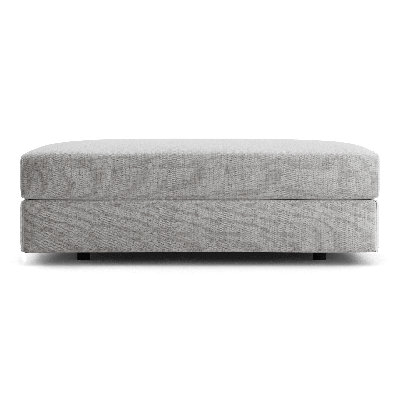 Perry Ottoman Gris