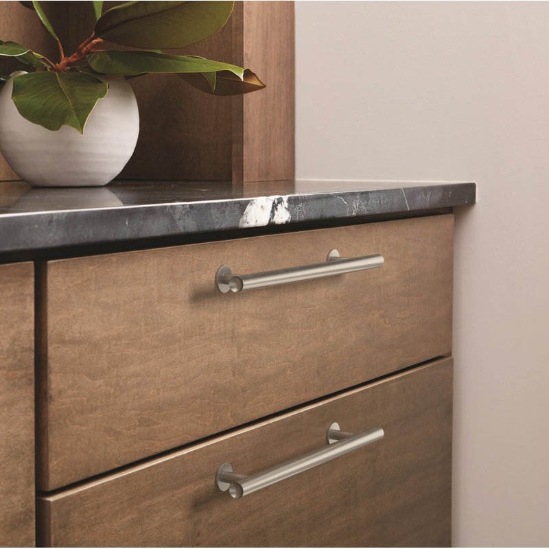 Radius Bar Pull, Satin Nickel, 5.0625"