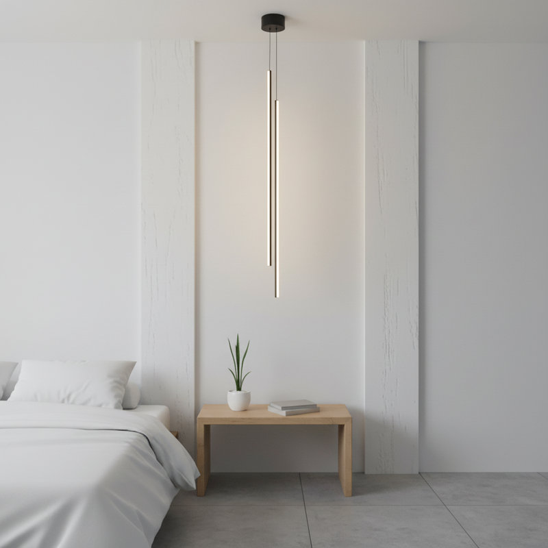 Nazair 2 - Light Matte Black LED Pendant