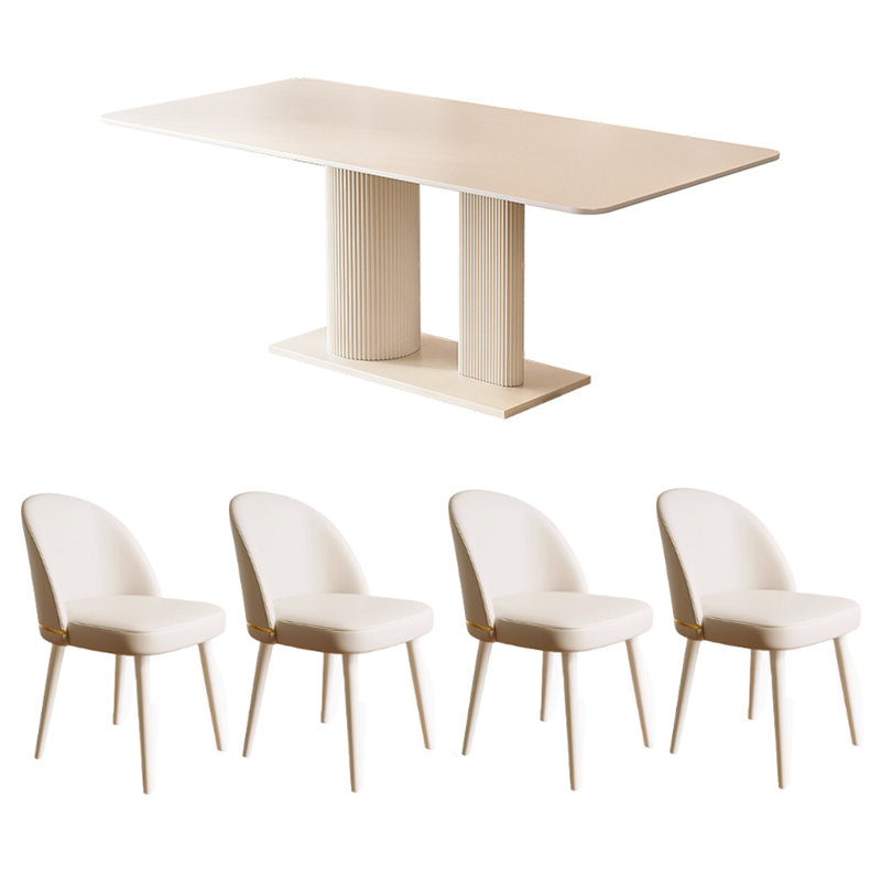 Zoeey, 29.52"H x 55.11"L x 31.49"W, White