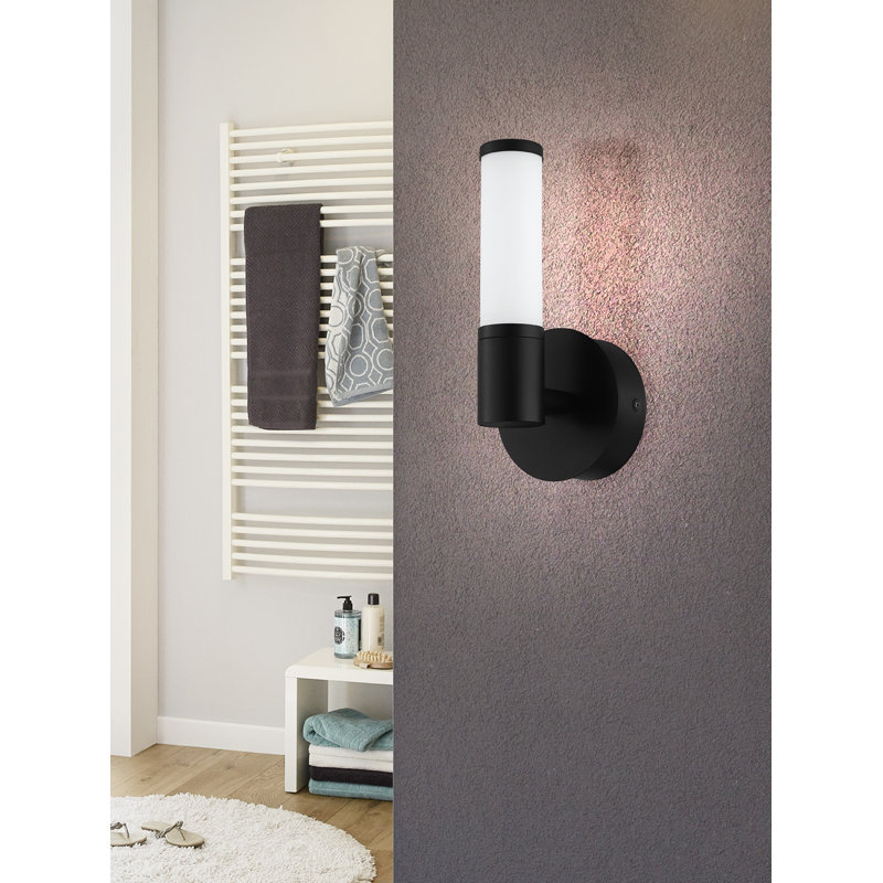 Dimmable LED Vanity Light, Matte Black