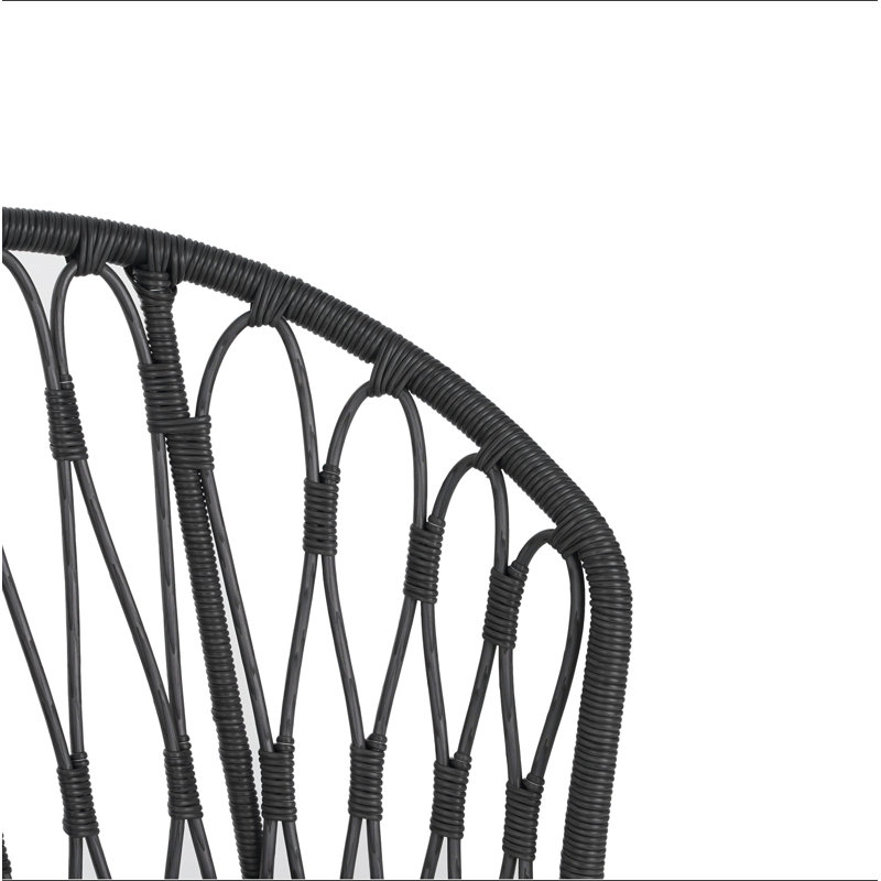 TAVON CHAIR, 2PCS avec 2 coussins