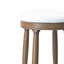 Tabouret de bar pivotant à 360 ° avec tabouret rembourré et siège rembourré confortable