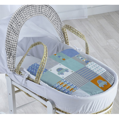  Babykörbchen Patchwork-Autos mit Ausstattung