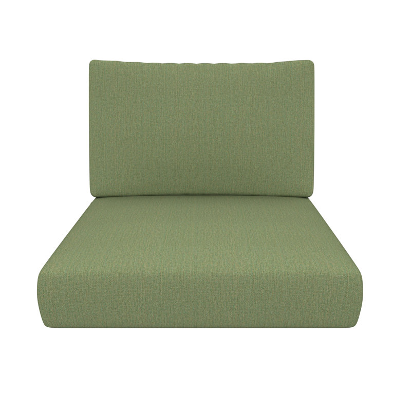 Coussin de siège extérieur Amala Sunbrella®, Toile fougère Sunbrella®, L 28,5 po x P 28,5 po