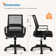 Nikyia  Ergonomic Mesh Office Task Chair with Deep and Wide seat