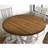 Siga Oak Round Solid Wood Dining Table