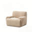 Fauteuil en chenille rembourré avec sièges profonds-1572043541