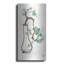 Art mural en métal «Jade Blossom» par Chris Paschke-102873339