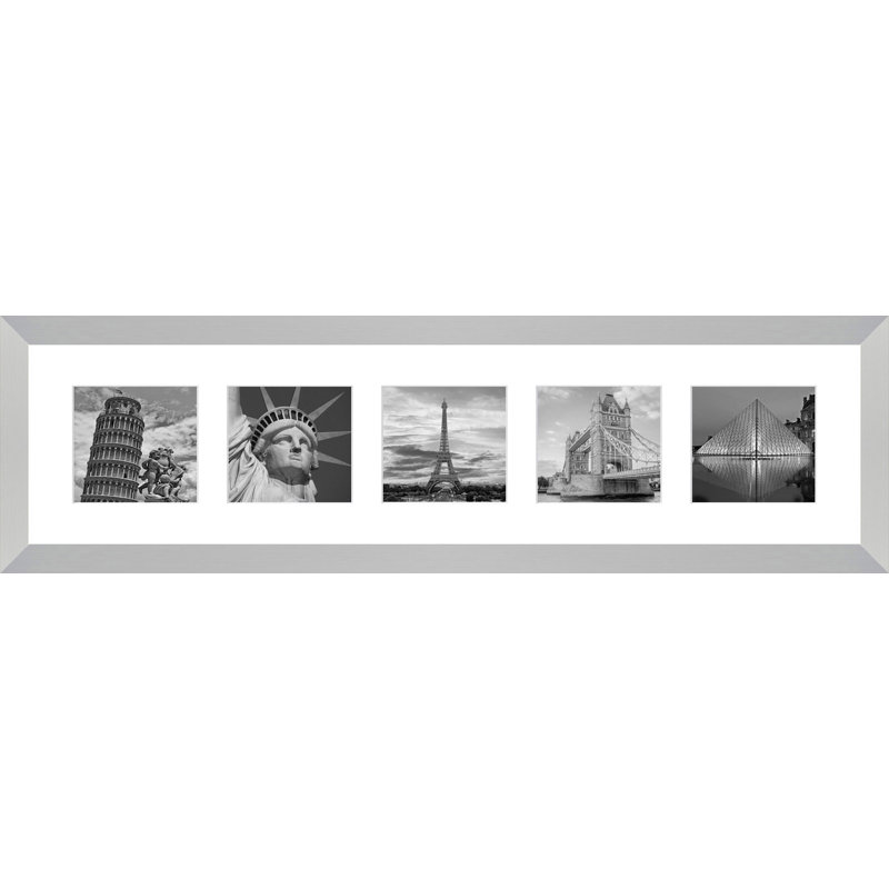 Aalaa Collage Picture Frame, Silver
