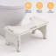 Tabouret de toilette en bambou pour adultes