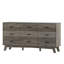 9 Drawer Wide Modern Chest Of Drawers With X-Shaped Sturdy Base-962820600
