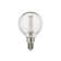 Visual Comfort & Co. LED G16-1/2 shape 4W 2700K Soft White E12 Candelabra base Clear Edison Style light bulb