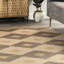 Tapis à rayures en jute facile à laver Nautical SuperiorWash-1829811704
