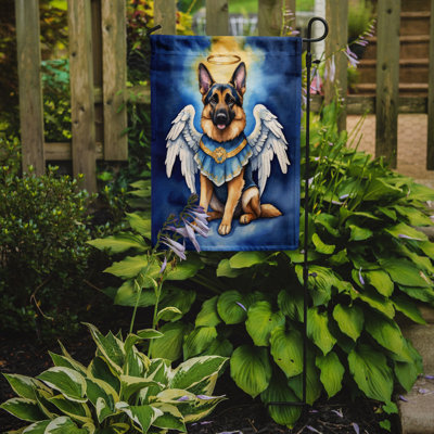 Drapeau de jardin berger allemand mon ange