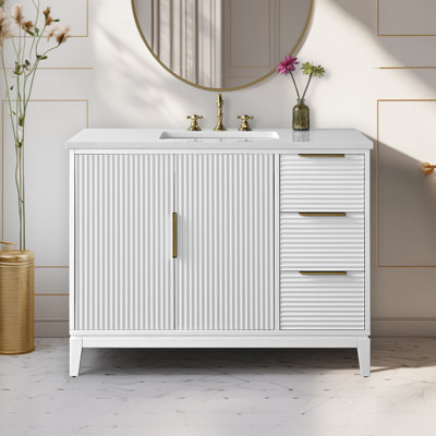 Ensemble de meuble-lavabo simple 42 po Lissandra