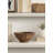 Plete Round Mango Wood Serving Bowl