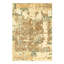 Abstract Area Rug in Green