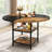 Manresa Round Dining Table for 4-6, Round Dining Table with Storage-905582464
