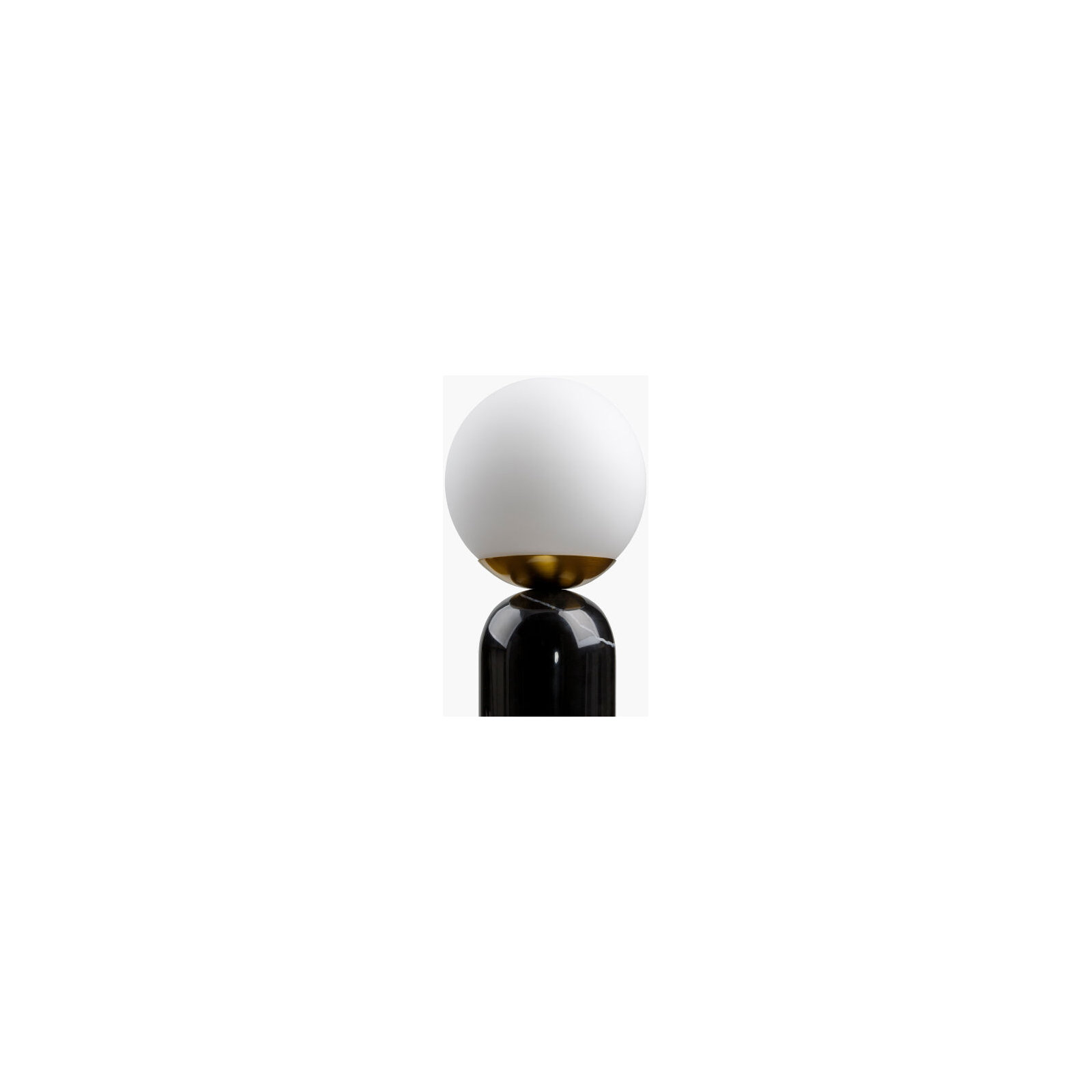 Marble Novelty Lamp, Black