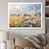 White Single Picture Framed