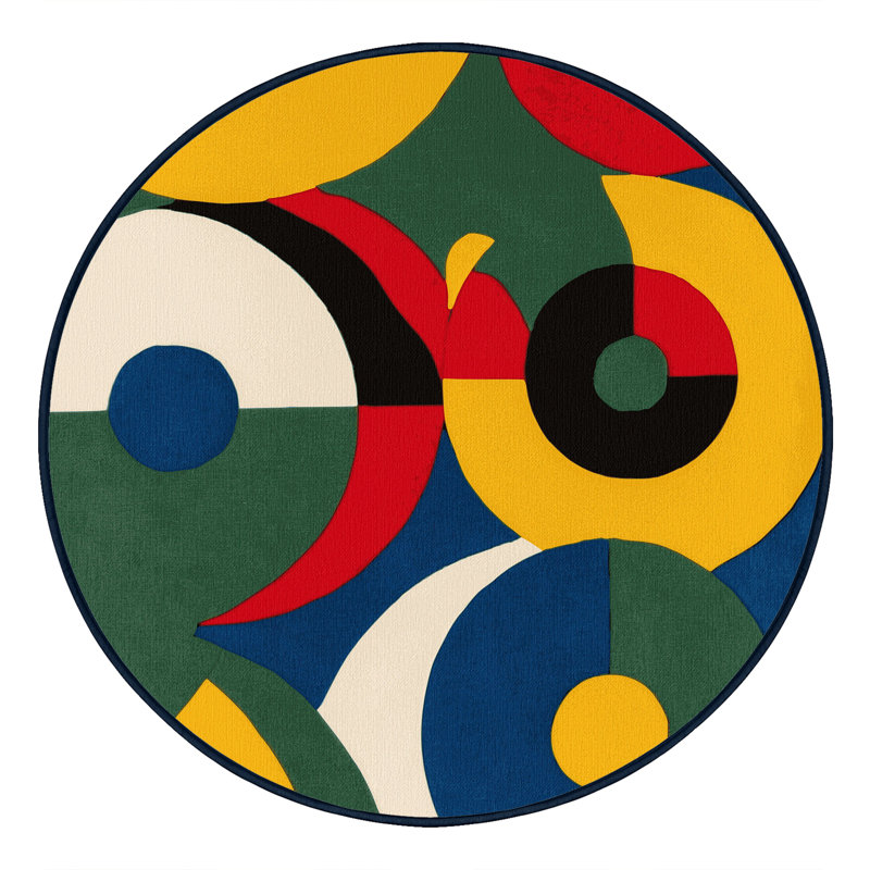 Dynamic Swing Rug, Round 5'