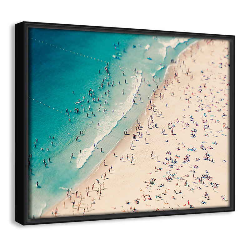 Shamir Summer Fun I - Photograph Print, Black Framed Canvas, 9.5" H x 11.5" W x 2" D