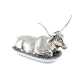 Western Pewter Butter Dish