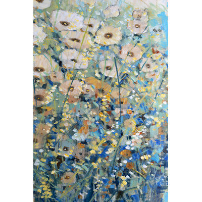 Sunny Day Fields II by Tim OToole - Wrapped Canvas Print