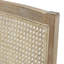 Chaise d'appoint rembourrée de 25 po avec pieds en bois Kelly