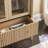 Aleric Modern Fluted Glass Bookshelf Cabinet-1623066702