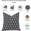 Coussin décoratif fait à la main Fabruine-763456950