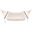  Hamac en corde de coton pour 1 personne Fringed Island avec barre d'écartement, 78 x 48