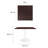 Lippa Square Wood Grain Dining Table-994373825-978729417