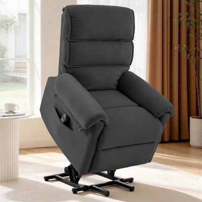 Power Lift Recliner, Electric Recliner Chair for Elderly, Small Recliner for Small Spaces, Power Recliner with Side Pockets