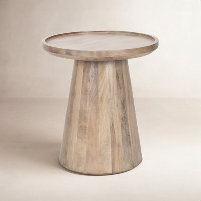 Rebecka Solid Wood End Table