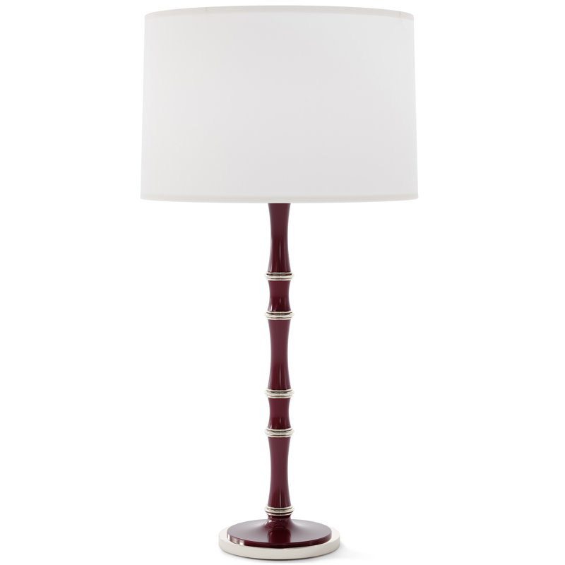 Kane Table Lamp, Modern Brass, Celadon, Rose Water