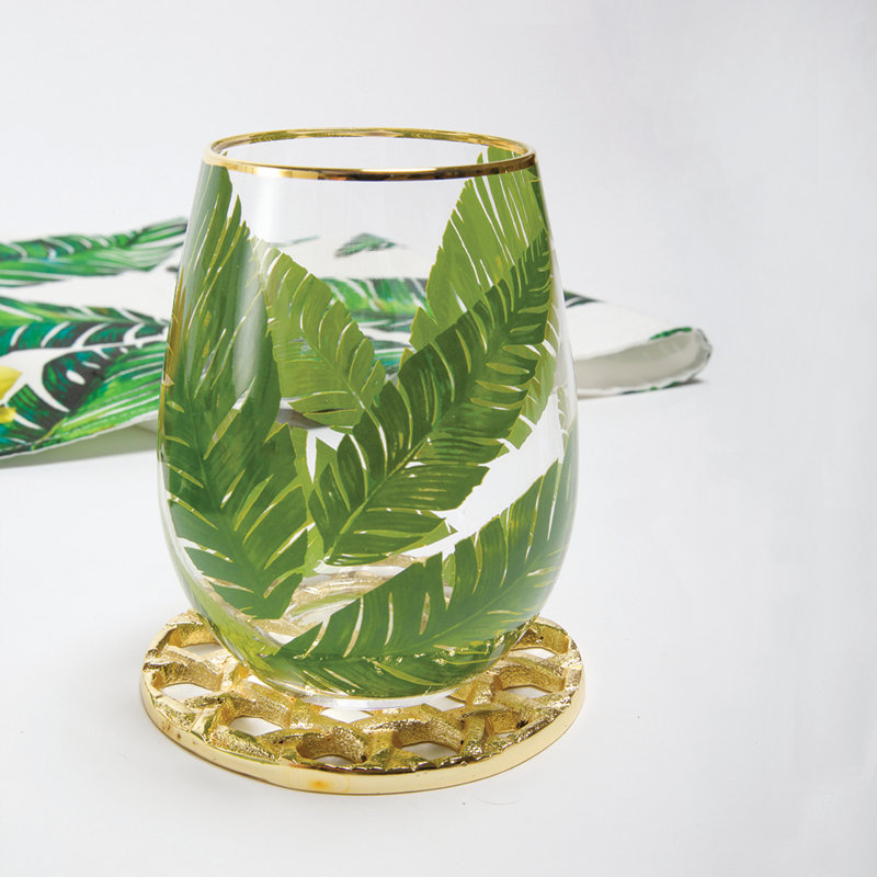 Verre à vin sans pied Brentley Palm