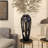 Moderna Gold Aluminum Metal Abstract Drip Decorative Vase with Melting Designed Body-1260401595-1260401591