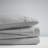4-Piece Heiq Smart Temperature Cotton Blend Sheet Set, Grey-122818005-122817996