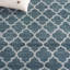 Tapis géométrique lavable à la machine Shealin-675276752