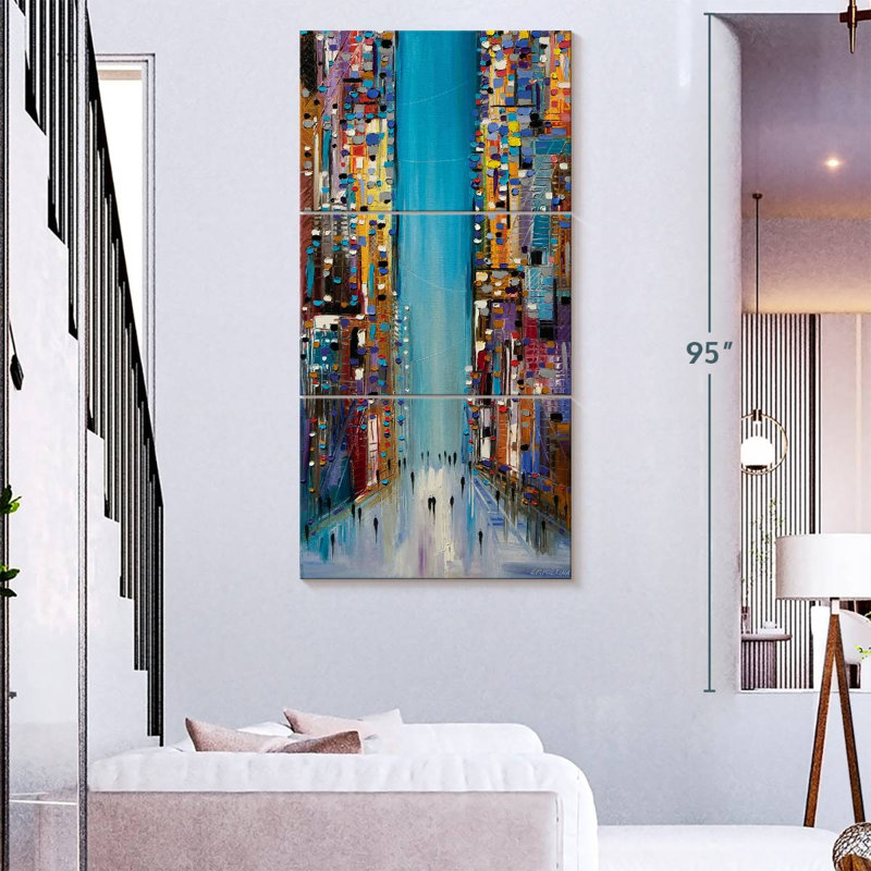 City Expression, 80" H x 39" W