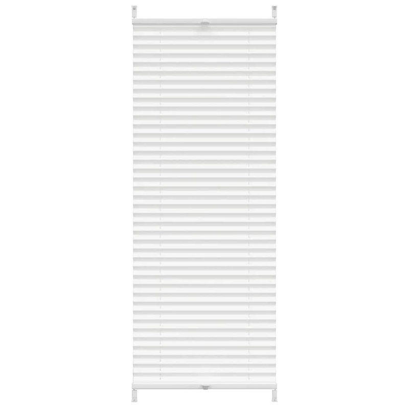 Room Darkening Pleated Blind, 40cm W x 100cm L, White