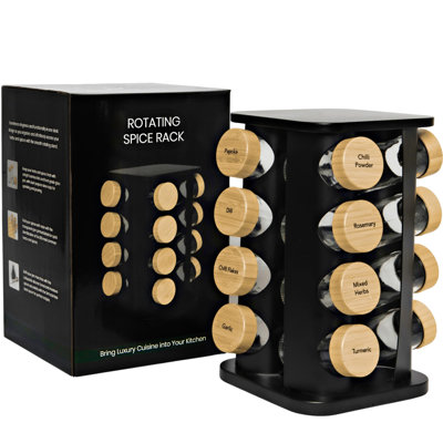 Spice Jar & Rack Set
