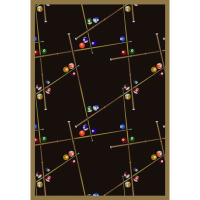 Tapis chocolat touffeté de jeu et de divertissement Gaming and Entertainment